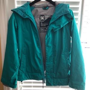 DC Women’s Snowboarding Jacket Light Blue (XS)